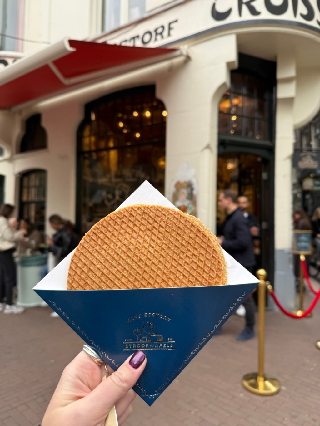 This is the best stroopwafel in Amsterdam…